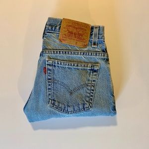 Vintage Levi 550 High Waisted Mom Jeans Sz 6S/27